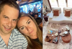 Pınar Altuğ cam tavanlı evinin kapılarını açtı