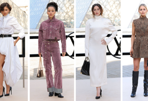 Louis Vuitton defilesinin öne çıkan ünlüleri ve stilleri