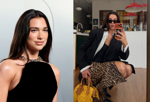 Dua Lipa'dan stil dersi: Leopar desenli ilkbahar görünümü