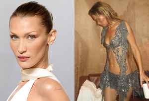 Bella Hadid kendi markası için kamera karşısında