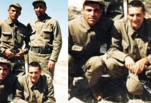 Mehmet Ali Erbil'den nostaljik askerlik pozu