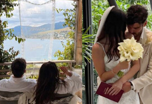 Nesrin Cavadzade evlendi: İşte gelinliği