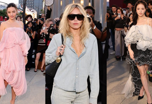 Dior Cruise 2027 defilesi ön sıra yıldızları ve stilleri