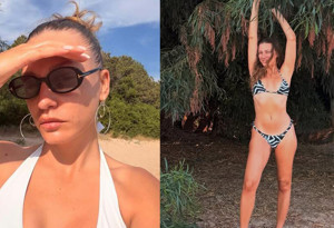 Serenay Sarıkaya'dan tatil pozları