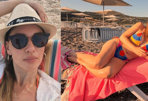 Evrim Alasya'dan tatil pozları
