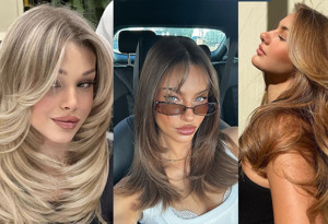 Yaz için 5 kelebek (buttferfly) kesim saç modeli