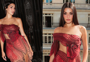Hande Erçel'in Paris Moda Haftası tarzı