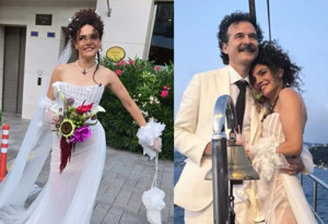Poyraz Karayel'in Meltem'i Hale Sürel evlendi