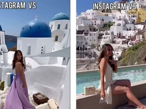 Popüler fotoğrafın perde arkasını paylaştı...