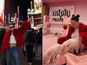 Yasemin Özilhan kızlarıyla Japonya'ya gitti!