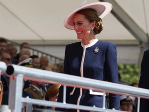 Galler Prensesi Kate Middleton, denizci stilinden ilham alıyor