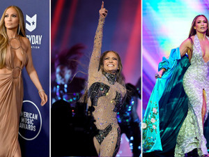 Jennifer Lopez ödül töreninde tam 8 kıyafet değiştirdi!