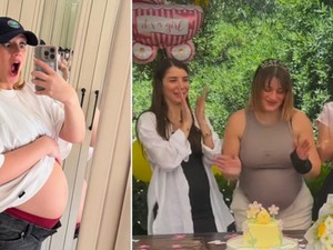 Gizem Karaca sayılı gün kala bebeğinin cinsiyetini açıkladı