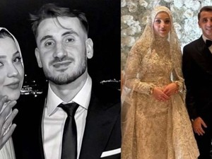 Milli futbolcu Kerem Aktürkoğlu, Ceren Azak ile evlendi