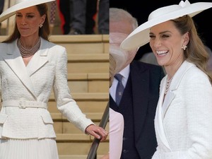 Kate Middleton, 2 yıl sonra Garter Nişanı törenine katıldı