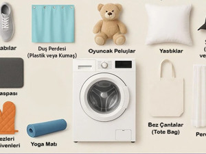 Çamaşır makinesinde giysi dışında yıkayabileceğiniz 10 şey