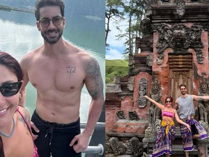 Şarkıcı Melek Mosso eşiyle Bali tatilinden kareler paylaştı