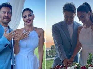 Tolga Güleç ve Öykü Cengiz evlilik yolunda ilk adımı attı