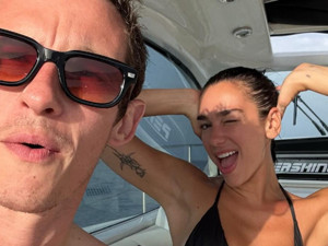 Dua Lipa ve nişanlısı Callum Turner, İtalya'da tatil yapıyor
