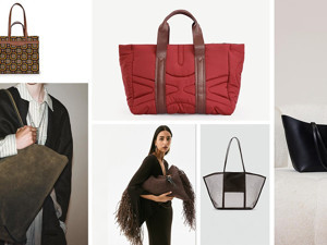 Elbiselerin tamamlayıcısı: Büyük çantalarla modern silüetler