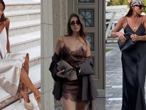 2025'in en seksi trendi slip elbise: 17 farklı örnek