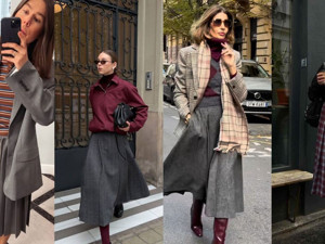 Bu sonbaharın favori 15 pileli eteği