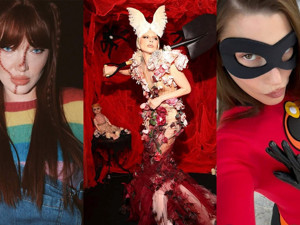 Ünlülerin birbirinden yaratıcı Cadılar Bayramı kostümleri