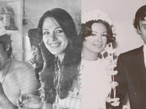 Usta oyuncu eşiyle 54. evlilik yıl dönümünü kutladı