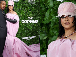 Rihanna ve A$AP Rocky Gotham Ödül Töreni'ne katıldı