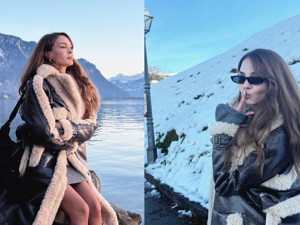 Ebru Şahin, İsviçre tatilinden yeni pozlarını paylaştı