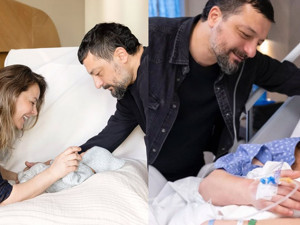 Mehmet Erdem ile Vildan Atasever’den bebekleriyle ilk paylaşım
