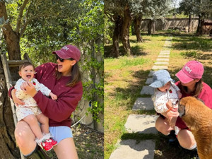 Gizem Karaca ve minik kızı Leyla Yaz'dan yeni kareler geldi