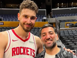 Berkay Ateş NBA maçı izledi: Çocukluk hayalim gerçekleşti