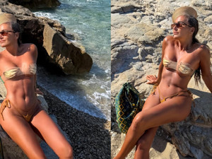 Eda Taşpınar'dan Mykonos pozları