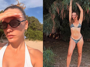Serenay Sarıkaya'dan tatil pozları