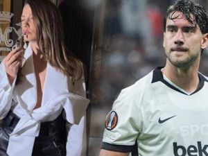 Dusan Vlahovic'ten Serenay Sarıkaya'yı beğeni