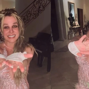 Britney Spears yaralı halde dans etti