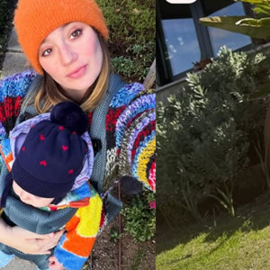 Gizem Karaca'nın kızı Leyla Yaz  8 aylık oldu