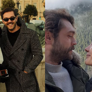 Furkan Andıç'tan Aybüke Pusat'a romantik kutlama