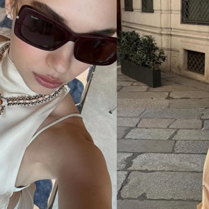 Afra Saraçoğlu, Milano'dan paylaştığı karelerle dikkat çekti