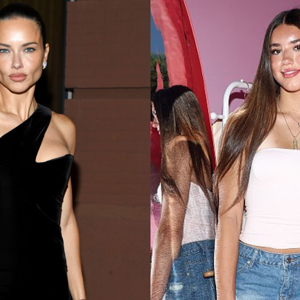 Adriana Lima'dan kızlarına tam destek