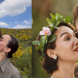 Birce Akalay ve Hakan Kurtaş çiftinden romantik pozlar