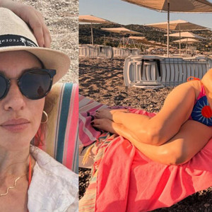 Evrim Alasya'dan tatil pozları