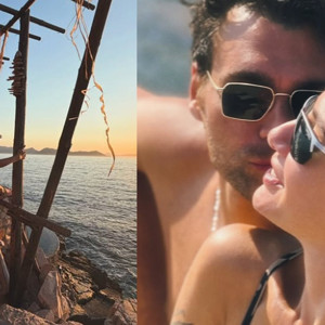 Birce Akalay ve Hakan Kurtaş'ın Fethiye pozları