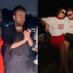 Özgü Kaya'dan Murat Dalkılıç'a romantik sürpriz