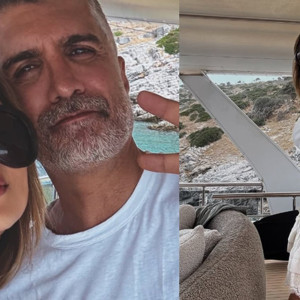 Özcan Deniz ve Samar Dadgar, tatilde aşk tazeledi