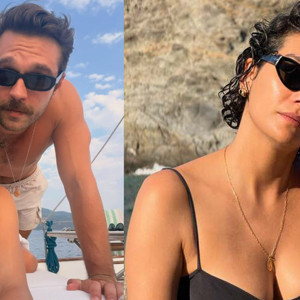 Aybüke Pusat ve Furkan Andıç'tan tatil pozları