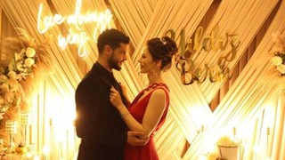 Berk Oktay ve Yıldız Çağrı Atiksoy nişanlandı