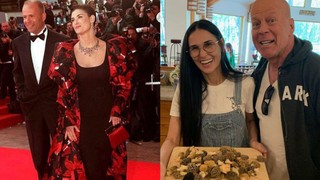 Demi Moore, Bruce Willis ile Cannes'ten eski fotoğrafını paylaştı! Emma Heming yorum yaptı