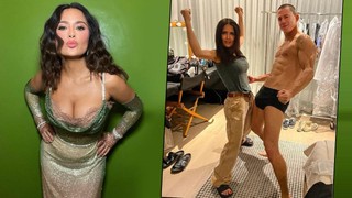 Salma Hayek, Tatum'un doğum gününü iç çamaşırlı fotoğrafla kutladı